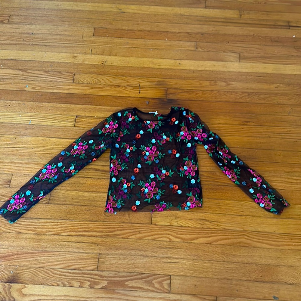 Urban Outfitters Mesh Long Sleeve